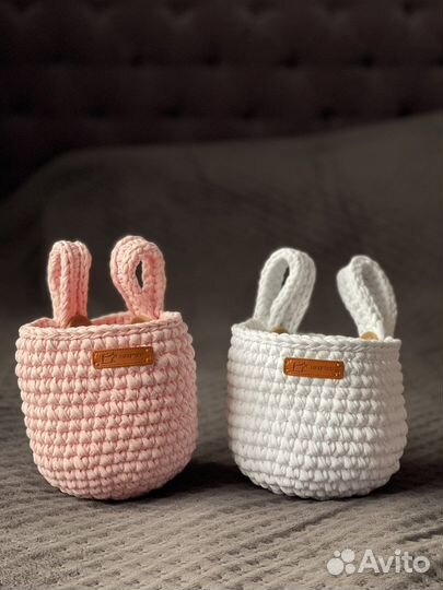 Корзина плетеная для кроватки