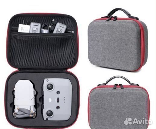 Ударопрочный чехол кейс для DJI mavic mini 2 серый