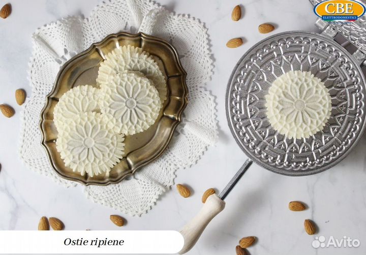 Электровафельница CBE 8090100 вафельница Италия