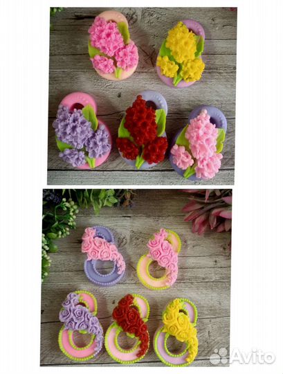 Мыло ручной работы 8 марта