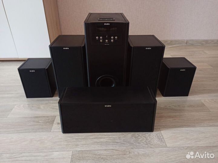 Акустические колонки 5.1 sven