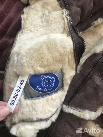 Комбинезон дубленка детская