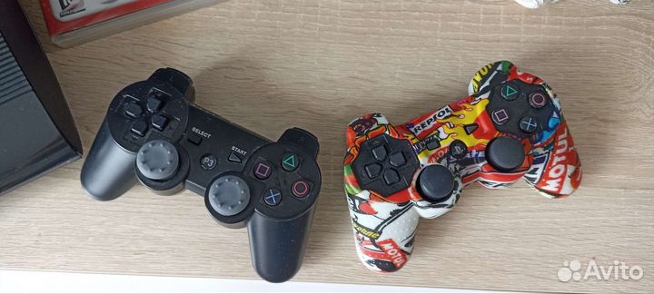 Игровая приставка ps3 super slim прошитая