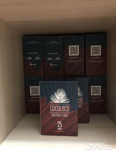 Уголь для кальяна cocoloco 25мм