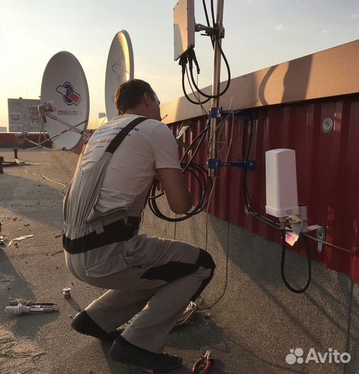 Усиление сигнала сотовой связи на даче в офисе