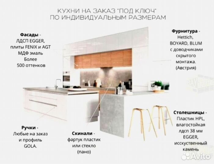 Шкаф на заказ собственного производства