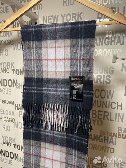 Шерстяной шарф Barbour