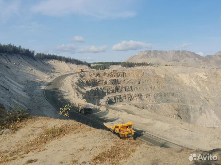 Карьер, Белазы и саами