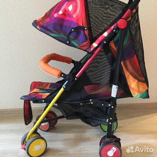Коляска трость Glory 1107 мультиколор