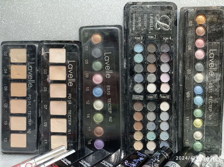 Набор косметики Lavelle+тушь rude obnoxious, 16 шт