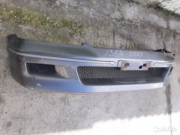 Бампер передний мицубиси лансер