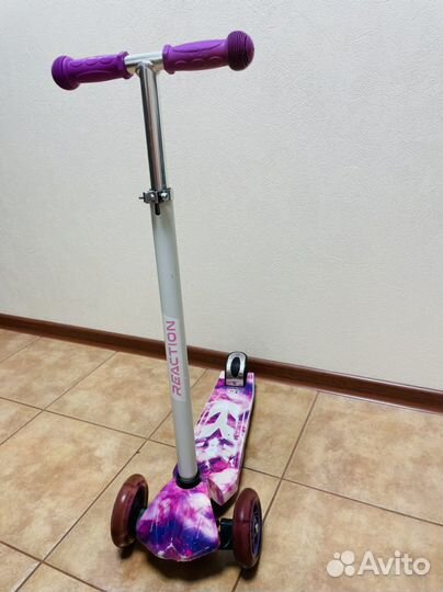 Самокат детский трехколесный бу