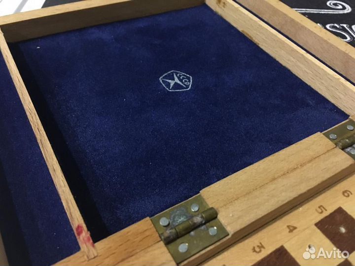 Шахматы дорожные СССР бук