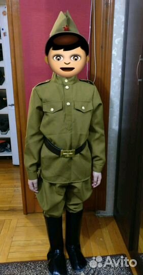 Военная форма на мальчика, 134-140см. В прокат