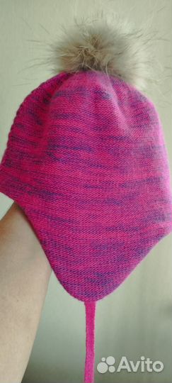 Шапка для девочки, р. 50 -52, новая