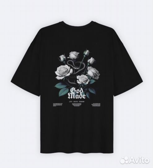 Футболка оверсайз мужская