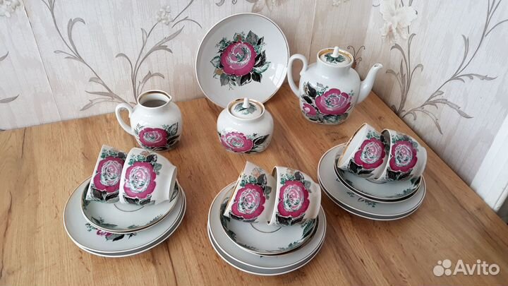 Сервиз лфз Розовый куст