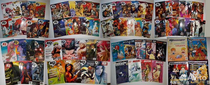 Журнал К9 крутые Комиксы и Манга comics-коллекция
