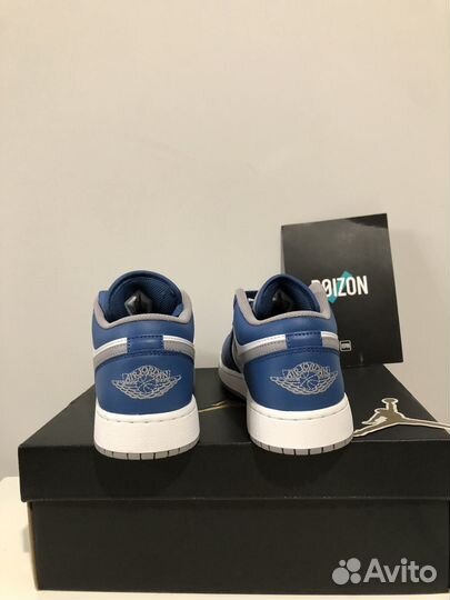 Nike air jordan 1 low true blue оригинал