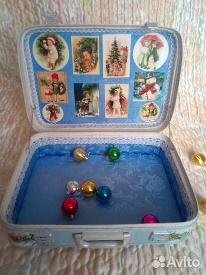 Чемодан для ёлочных игрушек
