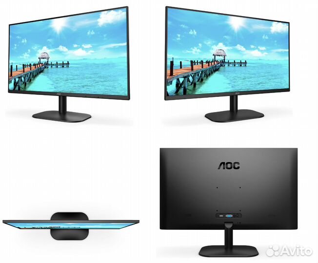 Новый монитор AOC 27 дюймов,IPS,75Hz