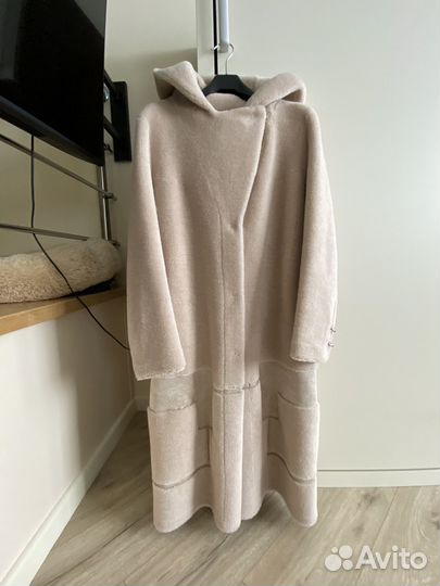 Шуба - пальто из натуральной овчины