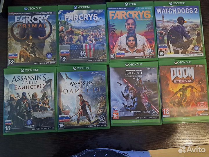 Диски на xbox one