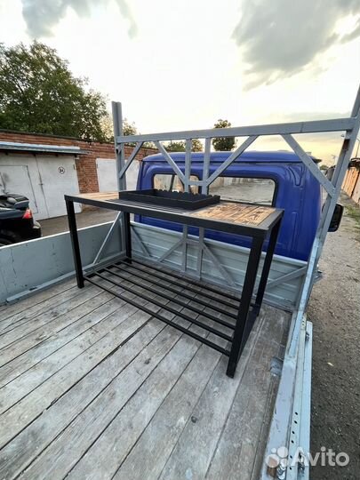 Мангал в стиле лофт