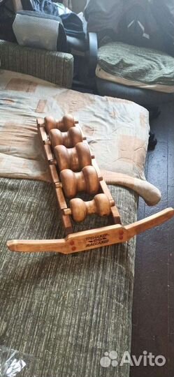 Массажер для спины деревянный