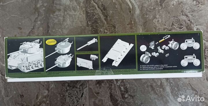 Модель танка M4A3E8 Thunderbolt VII