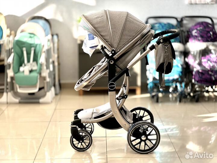 Коляска трансформер Luxmom 601А 2в1