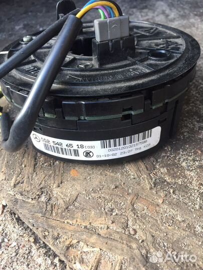 Датчик угла поворота руля на мерседес W210/W208