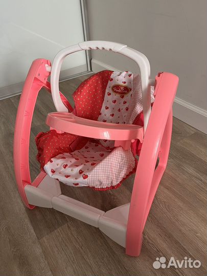 Стульчик качели переноска для куклы