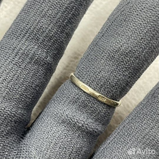 Серебряное кольцо 925 пробы СССР (Сзр)
