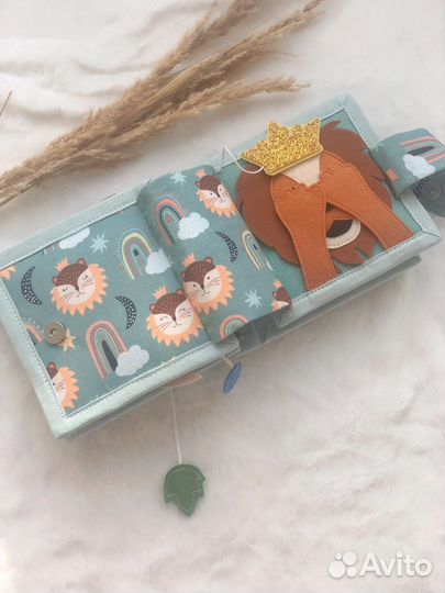 Развивающая книжка из фетра