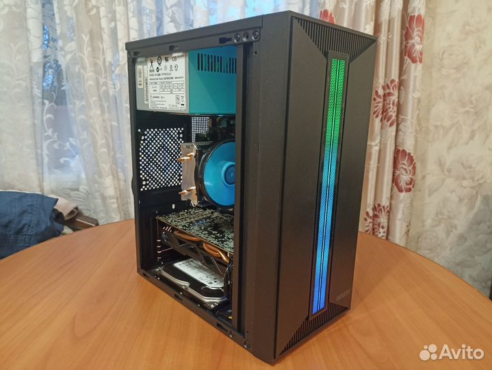 Игровой пк i3 10100f rx580