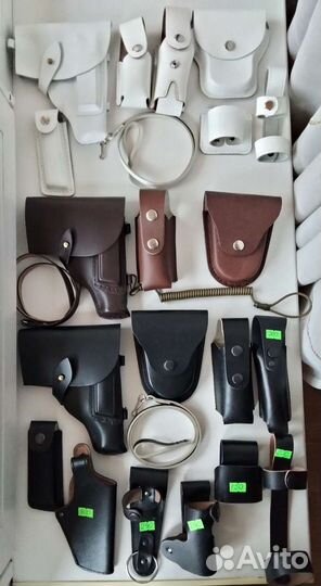 Амуниция из натуральной кожи