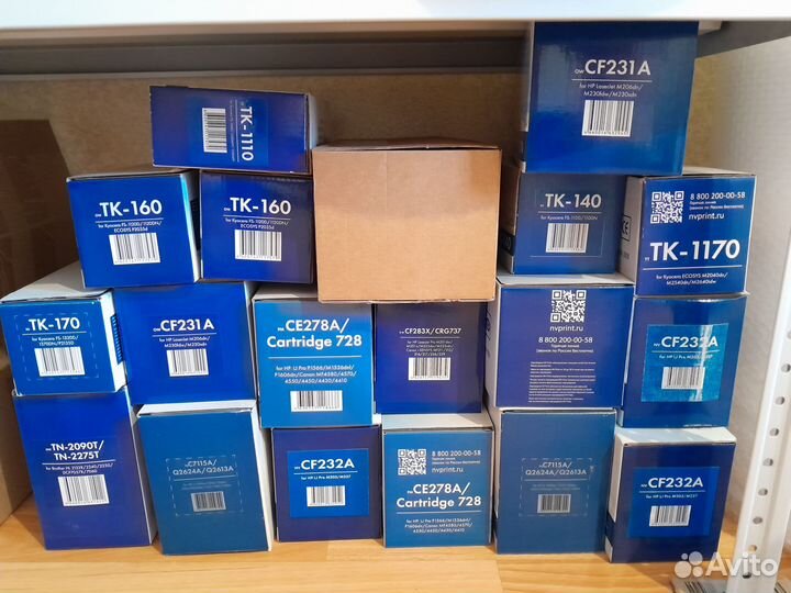 Новые картриджи для лазерных принтеров