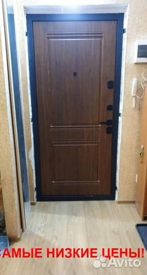 Тёплая дверь входная железная с бесплатной доставк