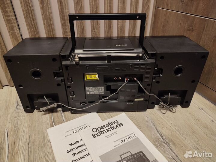 Кассетная магнитола Panasonic RX-DT610