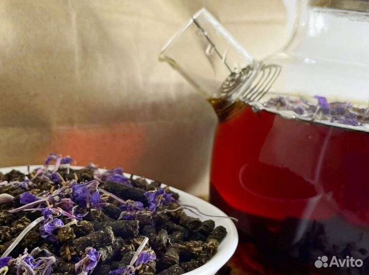 Иван-чай с цветами урожай лето 2O23, в гранулах