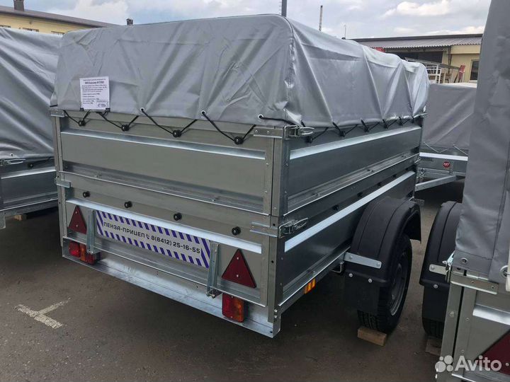 Прицеп Кмз 2,2х1,25 надставные борта