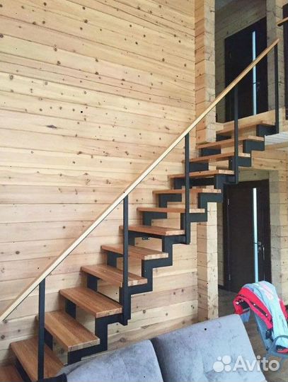 Лестницы на металлокаркасе от изготовителя