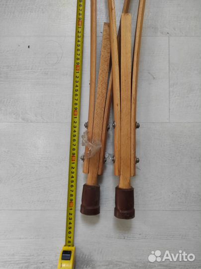 Костыли детские подмышечные деревянные