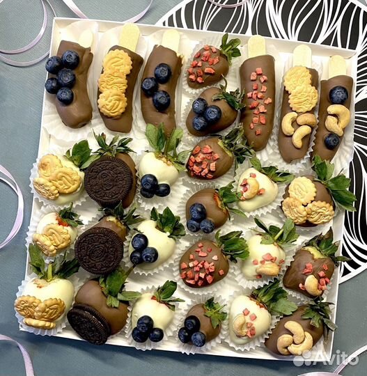 Букет клубника в шоколаде