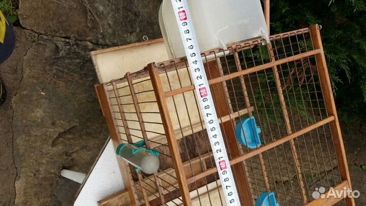 Клетка деревянная дубовая