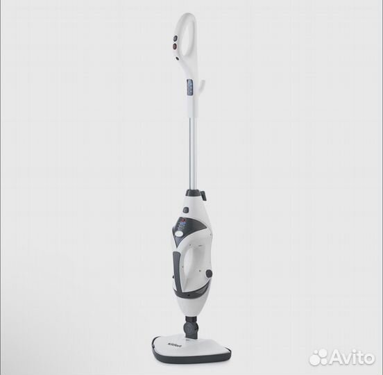 Паровая швабра Kitfort кт-1007, белый, серый