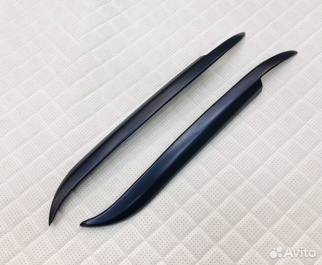 Реснички накладки на фары бмв E39