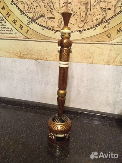 Авторучка деревянная на подставке СССР