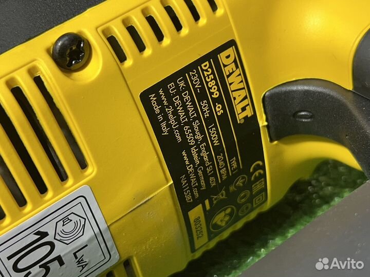 Отбойный молоток dewalt D25899K